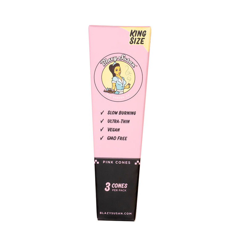 Blazy Susan® - Pink King Size Pre-Roll Cones
