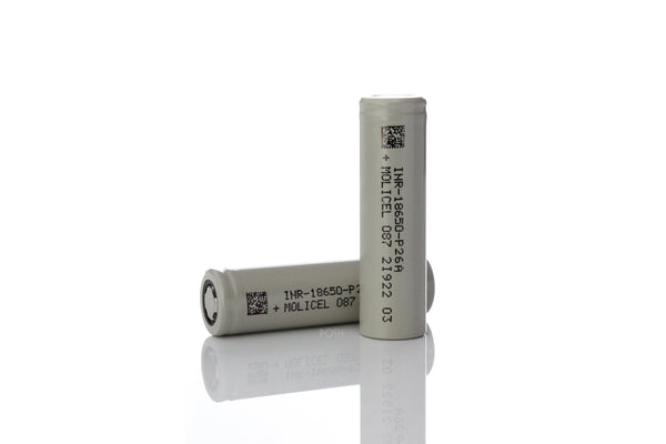 Molicel | NPE INR-18650-P26A 35A 2600MAH Flat Top 18650 Battery