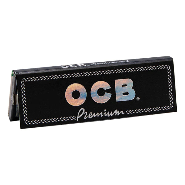 OCB® Black Premium Rolling Paper 78mm 1¼ Size
