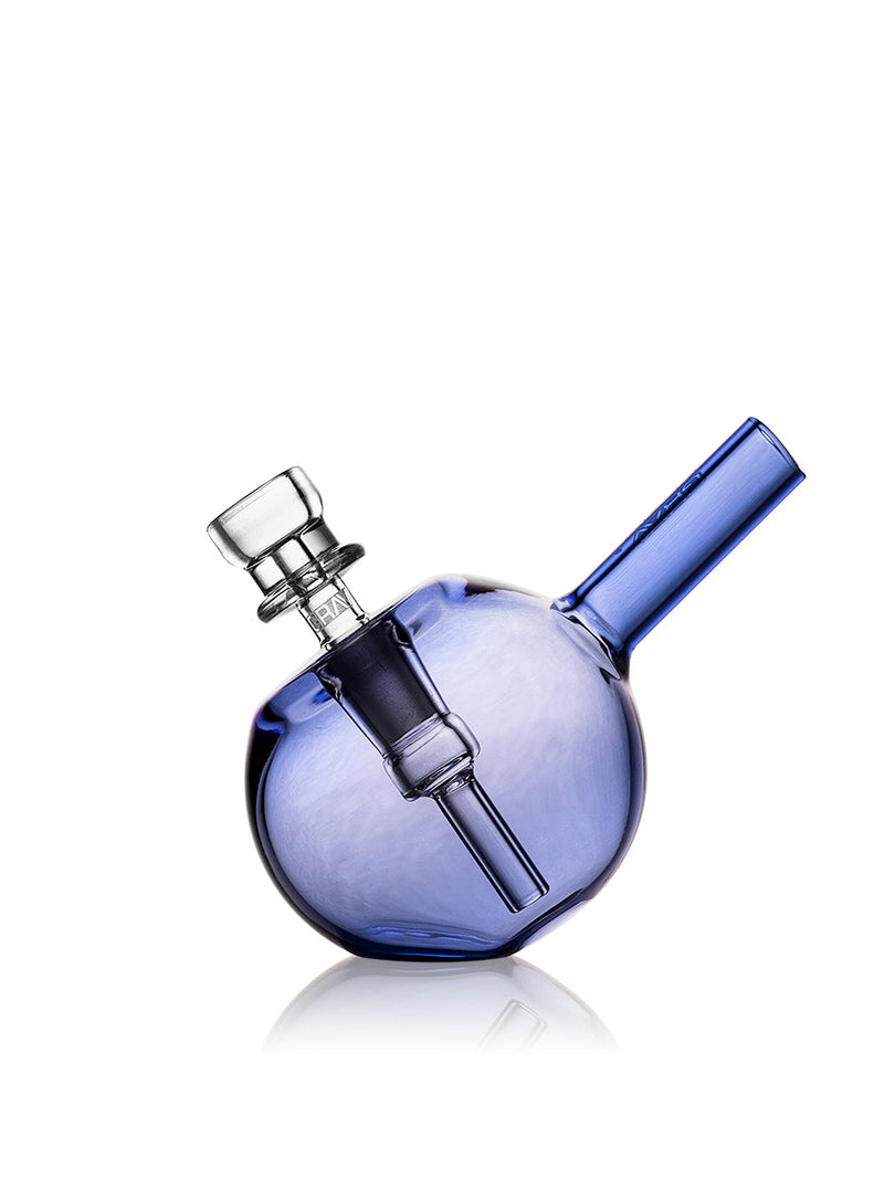 GRAV® - 3" Spherical Pocket Bubbler Water Pipe - with 10mm Bowl