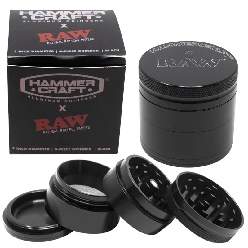 Raw® - Hammercraft - 2.5" 4 Part Grinder