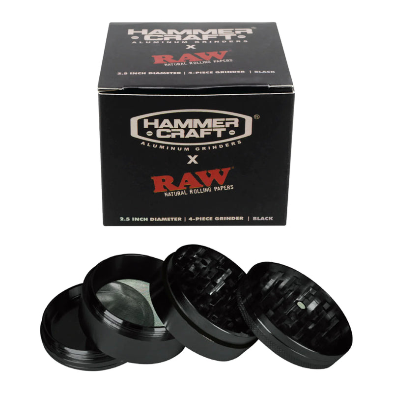 Raw® - Hammercraft - 2.5" 4 Part Grinder